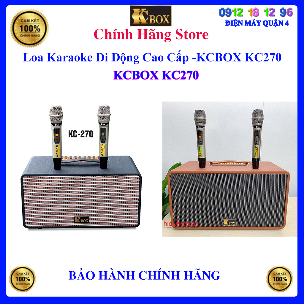 Loa karaoke di động kcbox kc-270