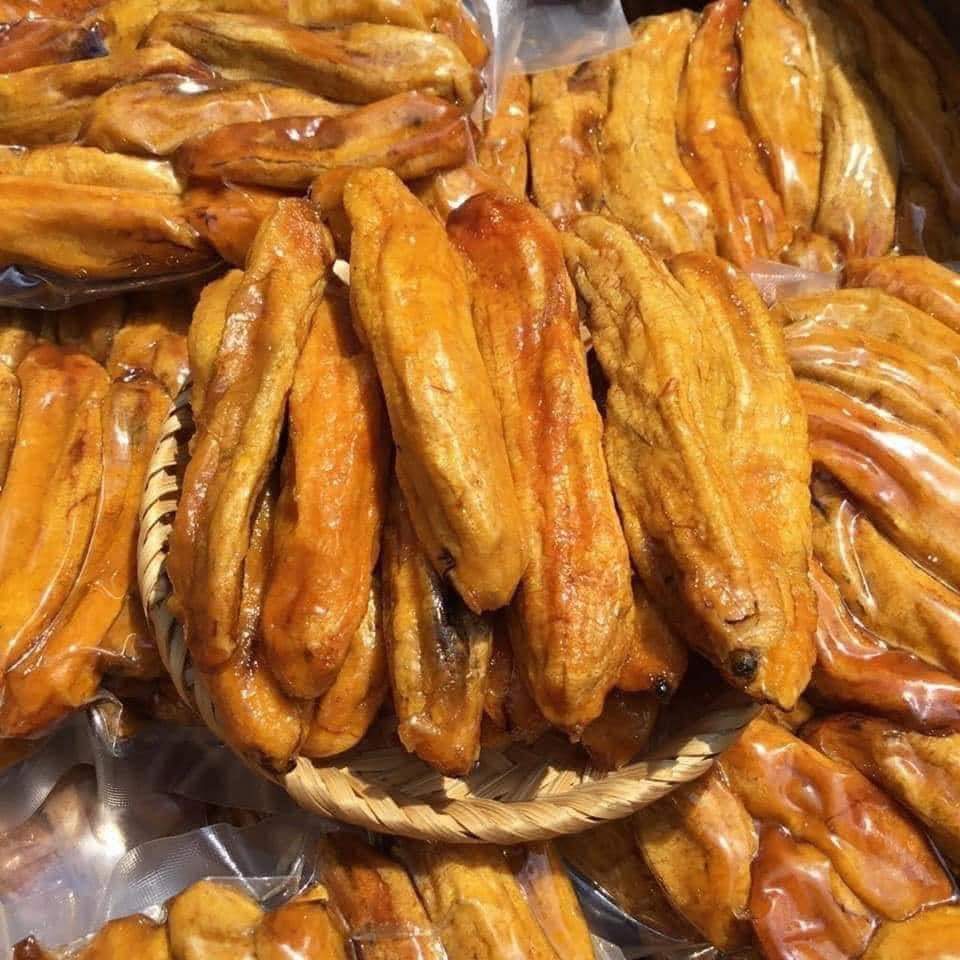 Chuối sấy dẻo nguyên trái - 500gram
