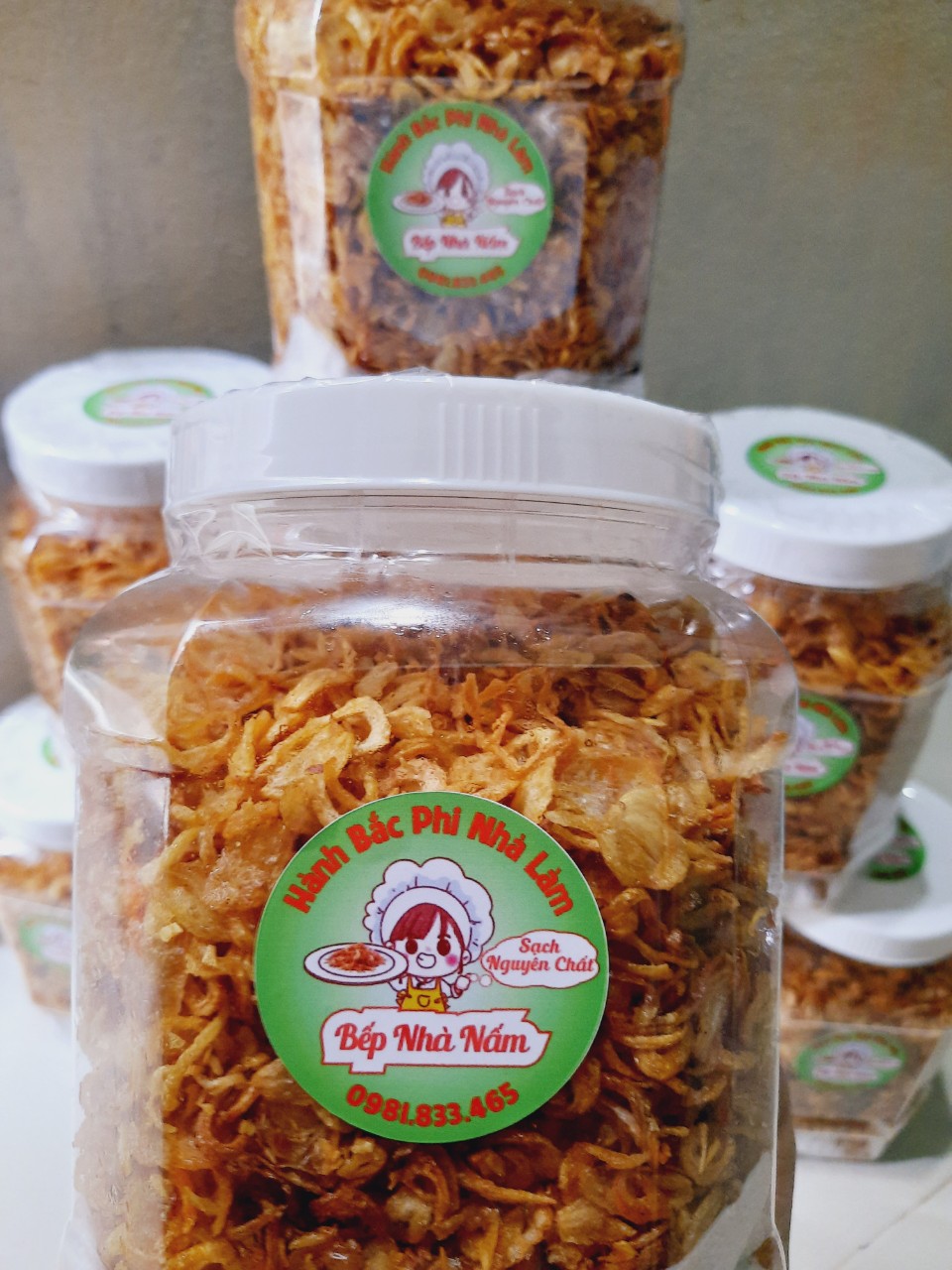 Hành Bắc Phi Khô - Giòn Thơm - Sạch - Không Bột - 1Kg