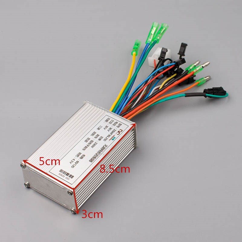 24v 36v 48v 250w 350w brushless controller for electric bike scooter speed bldc motor with hall reverse e-abs brake other bike parts