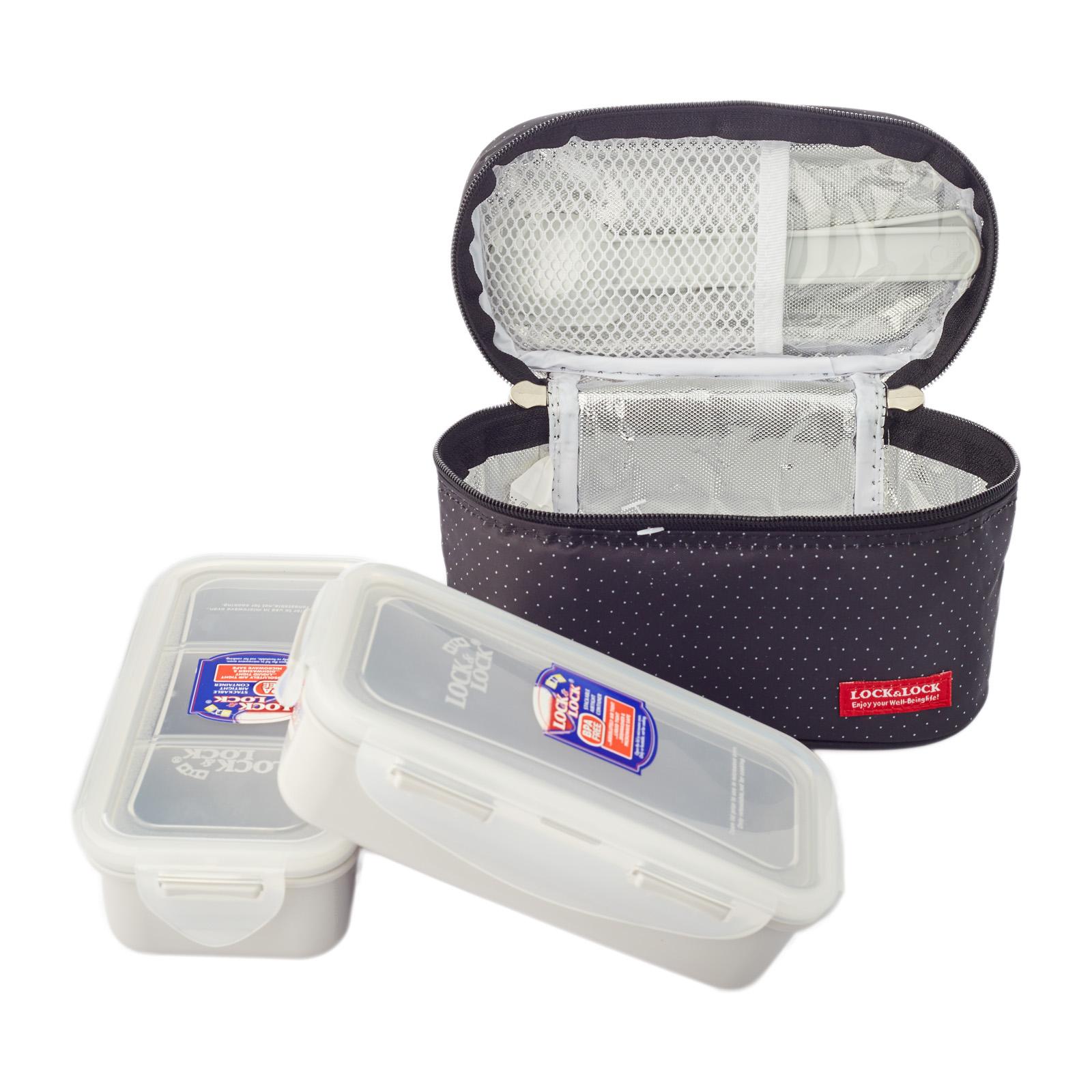 Locknlock Classic Lunch Box Airtight Food Container 2 Pieces 350ML And