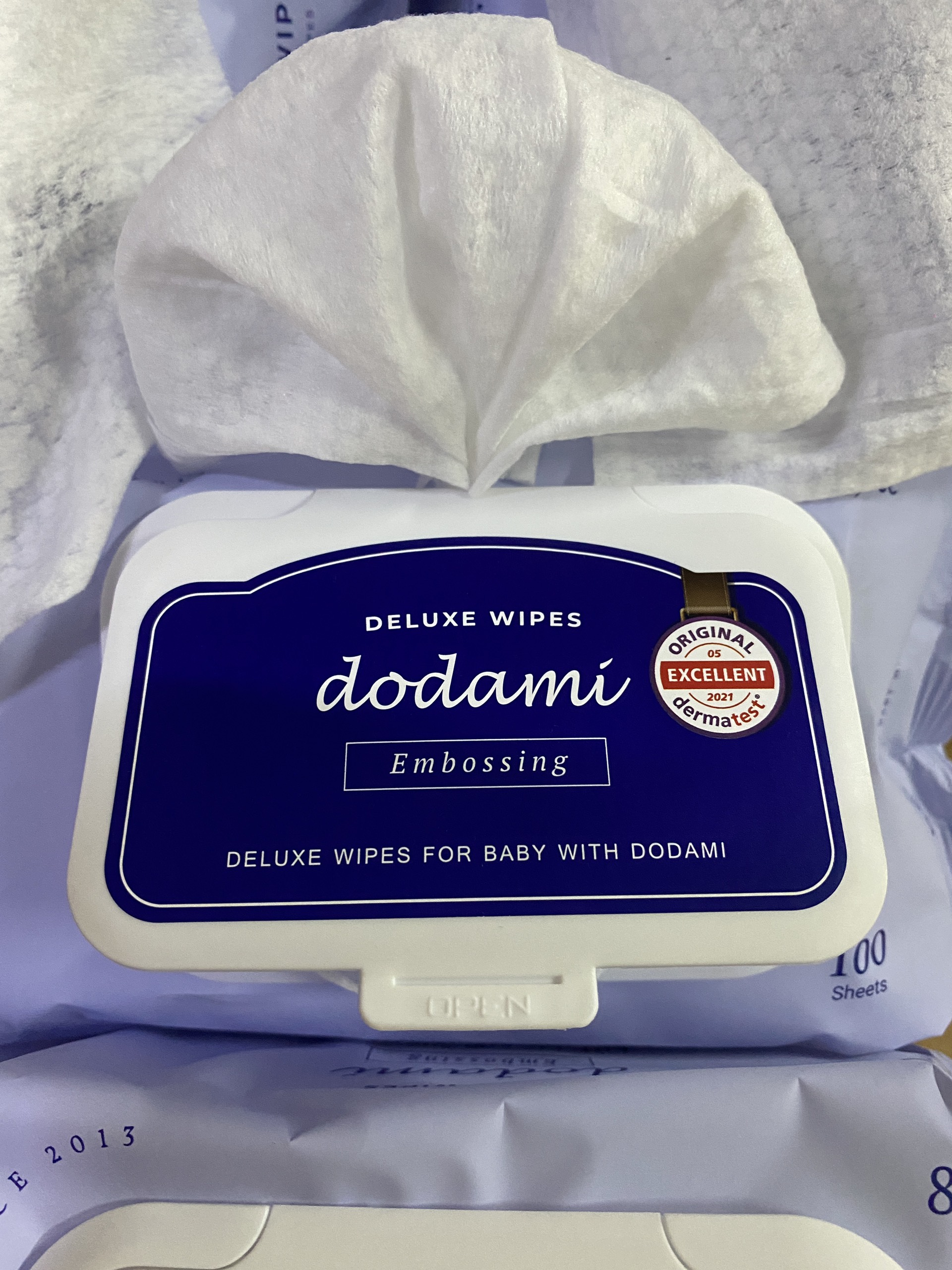 Khăn ướt DODAMI thảo dược không mùi cho bé
