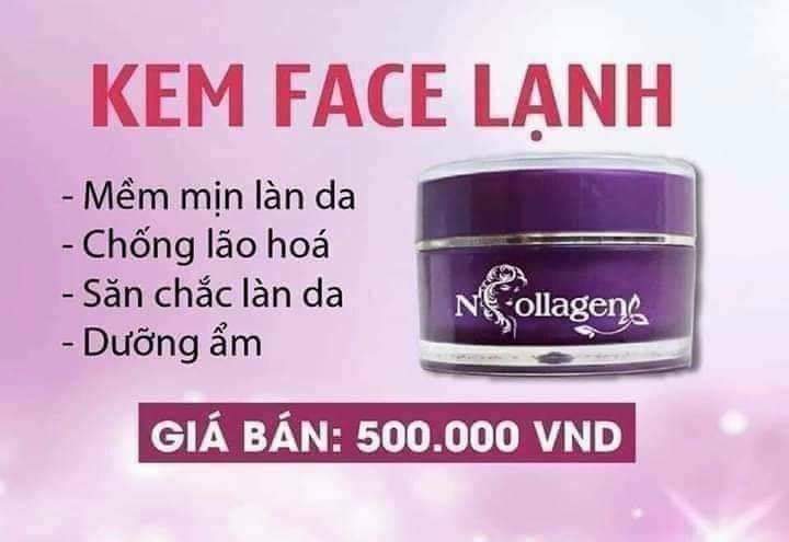 Combo kem Lạnh + Serum tế bào gốc Ncollagen