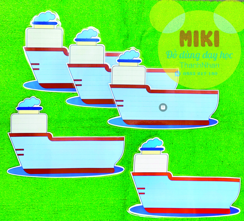 Handmade Cargo Ships (Miki Teaching Supplies)