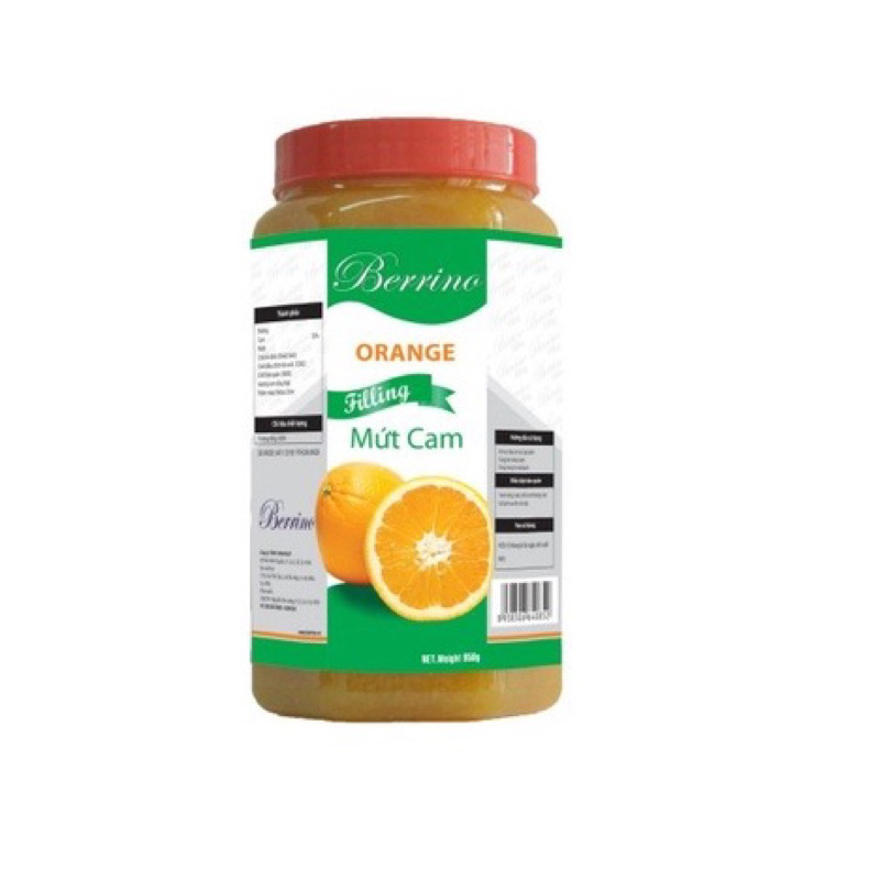 Các Vị Mứt Trái Cây Berino 950gr