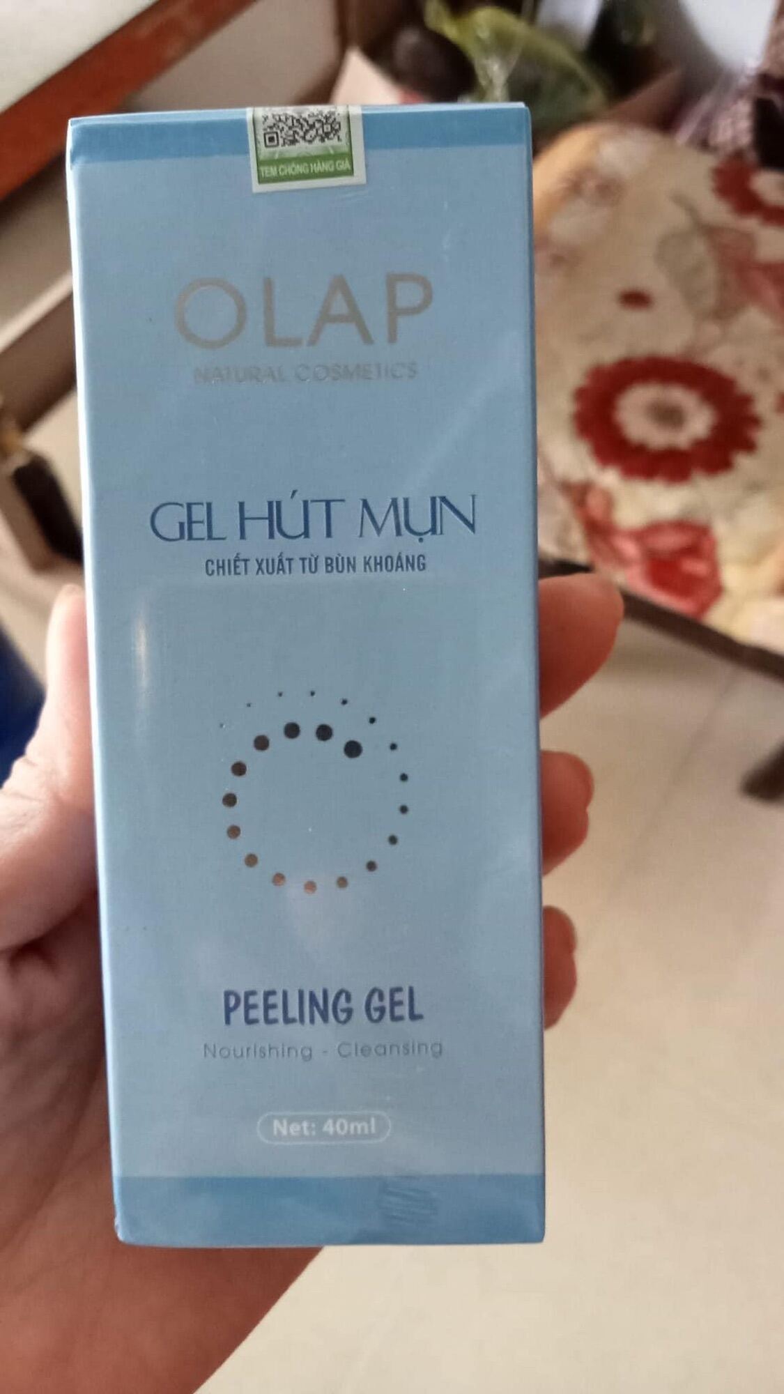 gel lột mụn Olap sạch sẽ hết mụn
