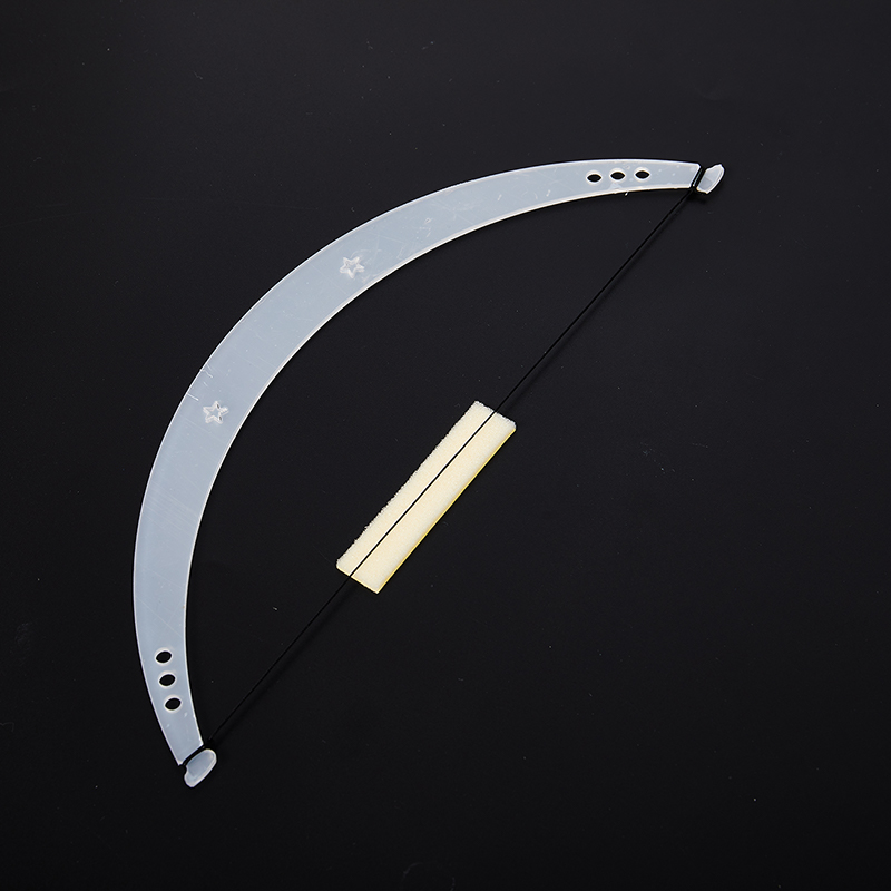 Permannet Makeup Bow and Arrow Line Ruler For String Pre Inked Tattoo Mapping Measuring Brow. 