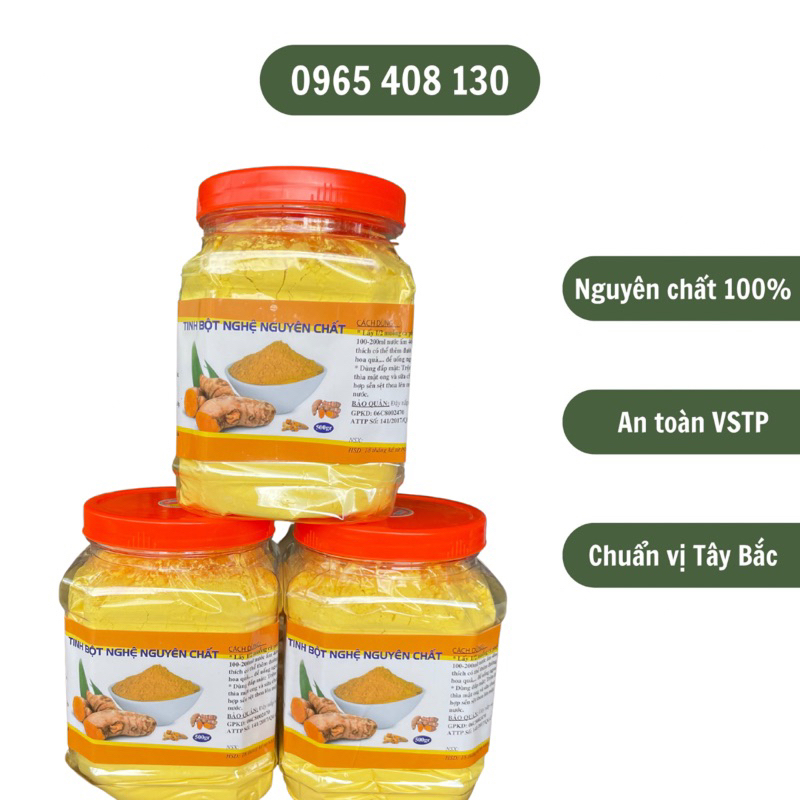 Pure Turmeric Starch [500g Box] Country Turmeric Starch