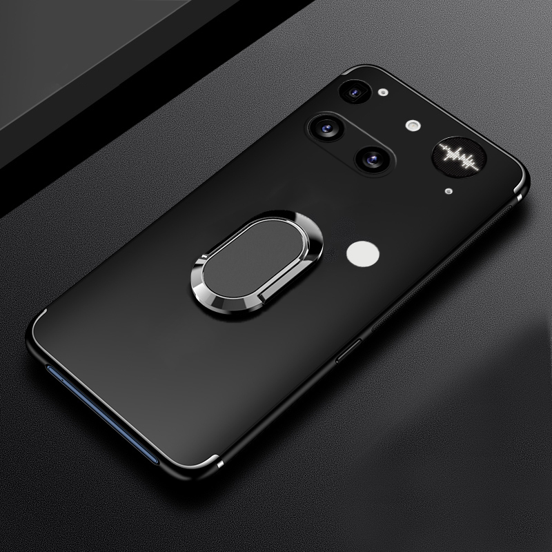 For Nothing Phone 3 Phone Case Soft Silicone Metal Ring Kickstand Bracket 360 Degree Rotation Car Holder for Nothing Phone 3A Pro Cover Casing HP.