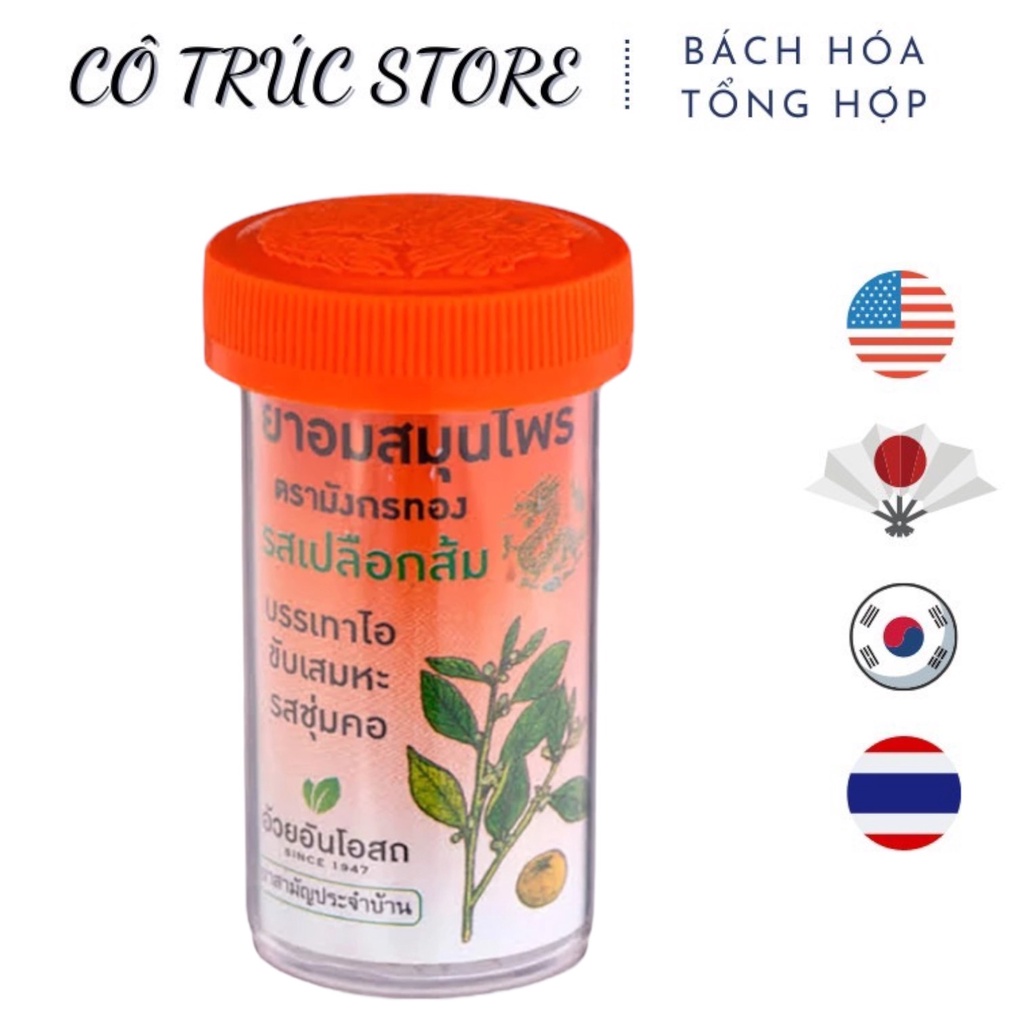 Kẹo ngậm ho cam thảo, thảo dược Thái Lan 100 viên