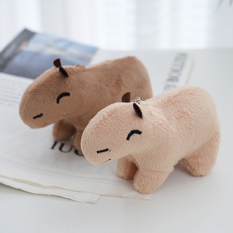 Móc khoá thú nhồi bông hà mã