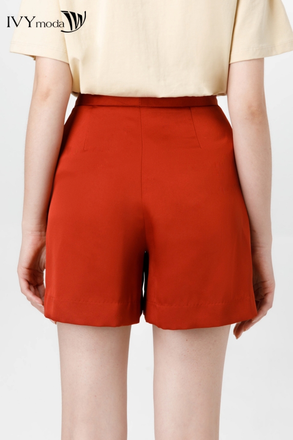 Quần short lụa trơn IVY moda MS 20B9300