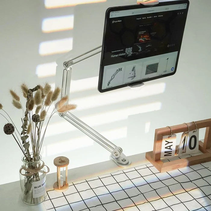 Giá đỡ Ipad kẹp bàn HyperWork KP1