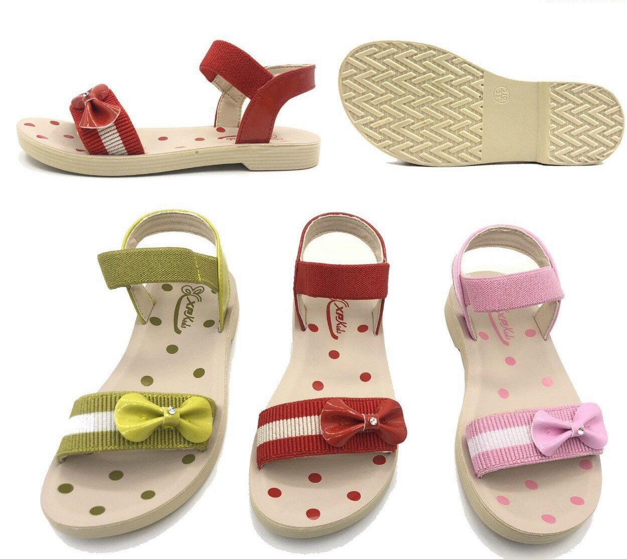 SANDAL BÉ GÁI NƠ CHUN S28-32