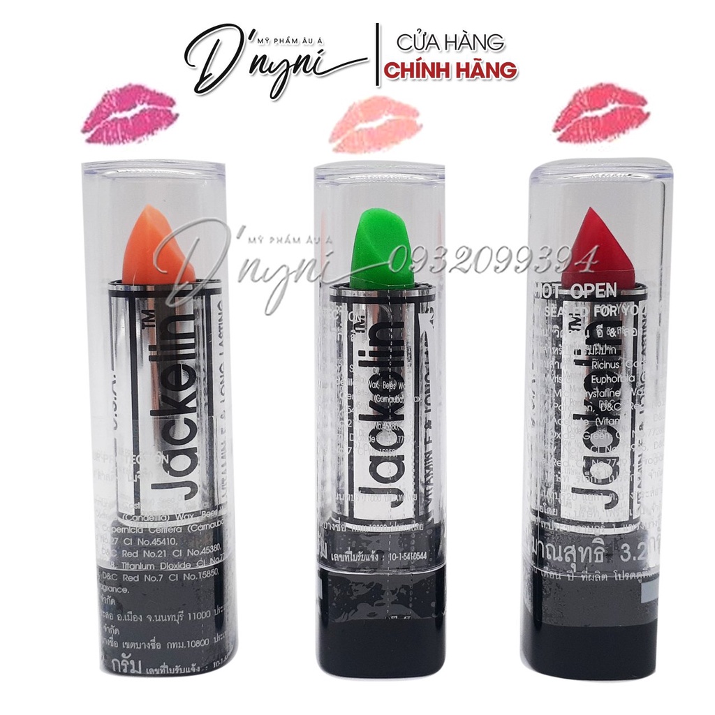 Son Gió Không Chì Magic Lip Jackelin Thái Lan 3.2g