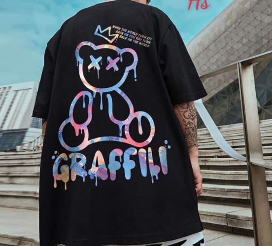Freeshipmax-áo phản quang mặt gấu xx gra hsu1