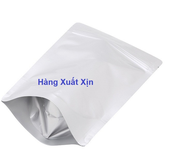 1KG TÚI ZIP BẠC ĐÁY ĐỨNG