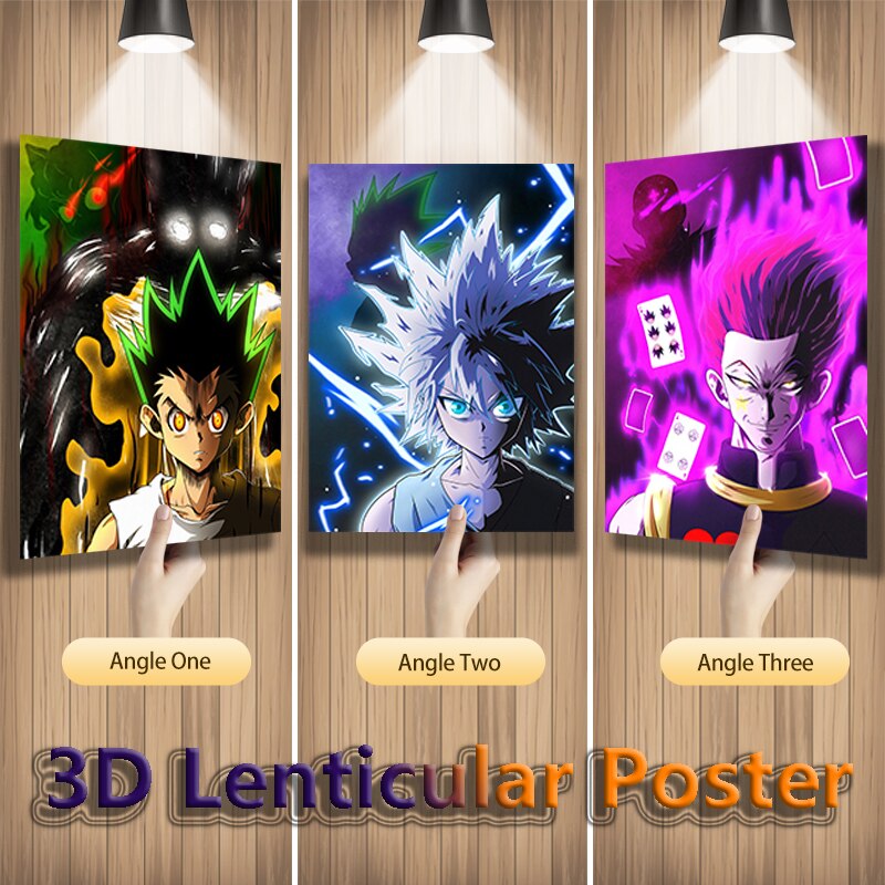 3D Anime Lenticular Poster For Wall Art Ready Stocks- Giottolenticular.com  – Giotto 3D Lenticular