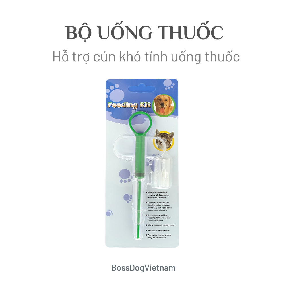 Ống bơm thức ăn cho chó Feeding Kit | BossDog