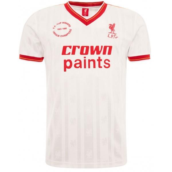 ❧◘ liverpool retro 1985-86 topthai quality third jersey grade: aaa size s-2xl