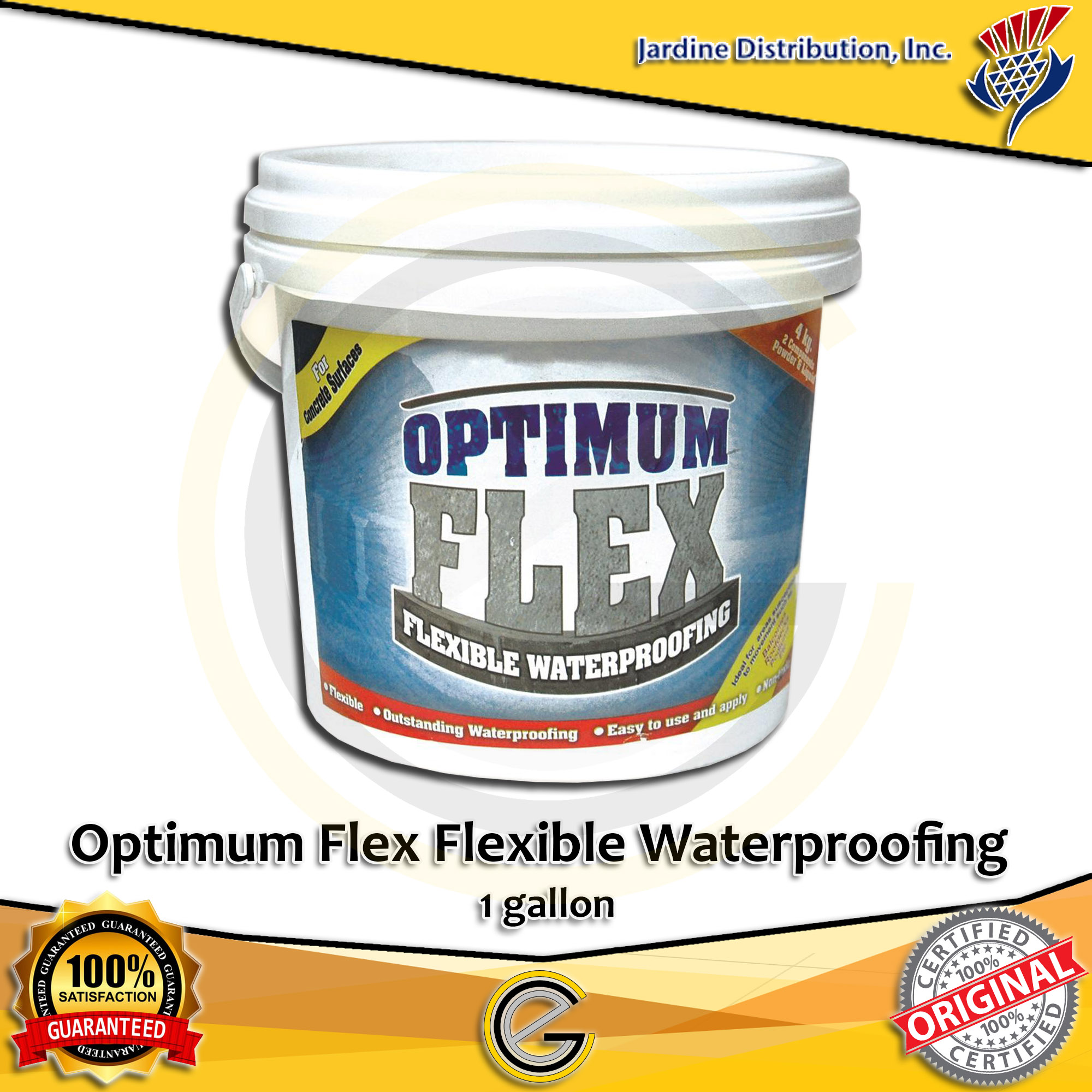 Jardine Optimum Flex Flexible Waterproofing (gallon) | Lazada PH