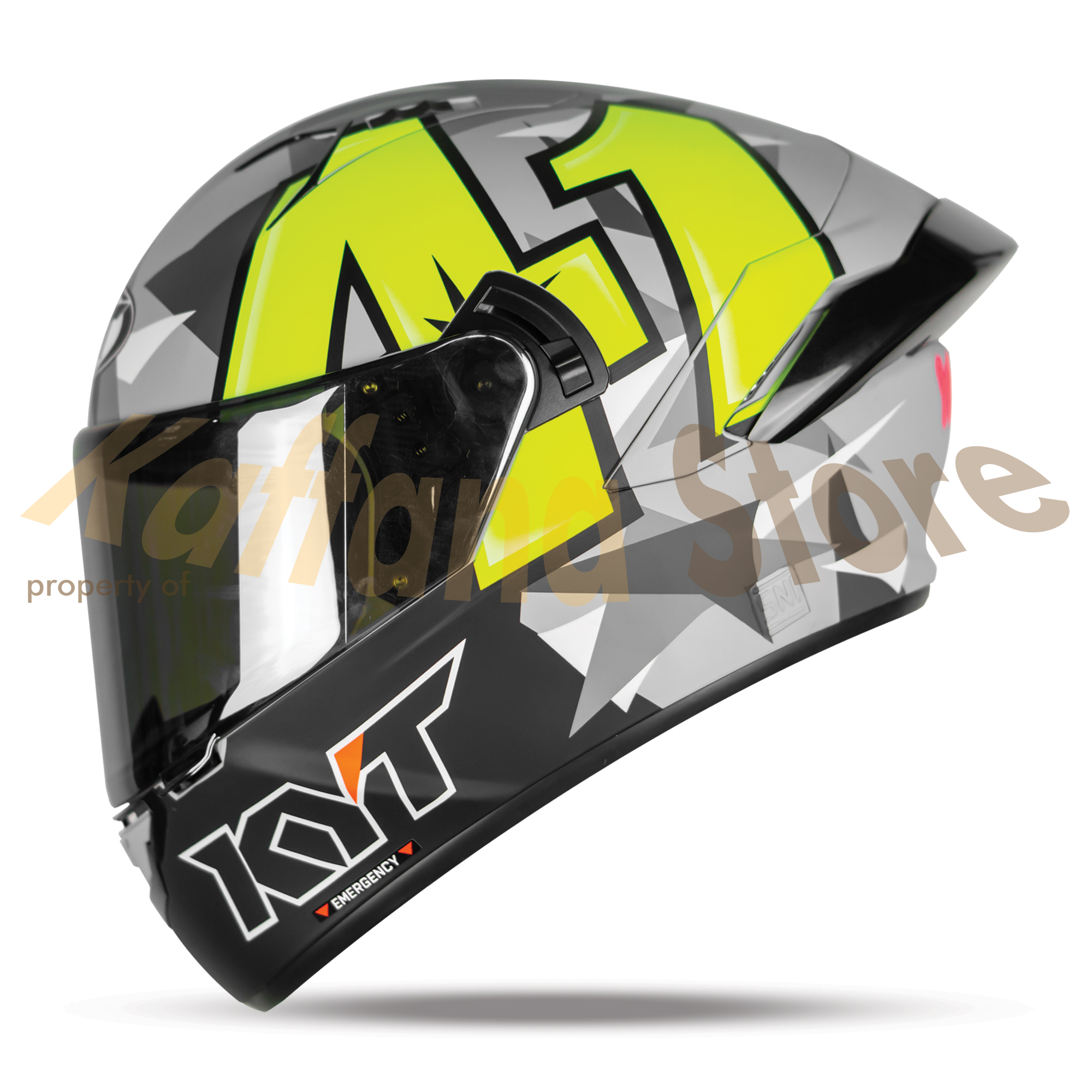 HOT Helm Kyt Nfr Espargaro Helm Fullface KYT NFR Aleix