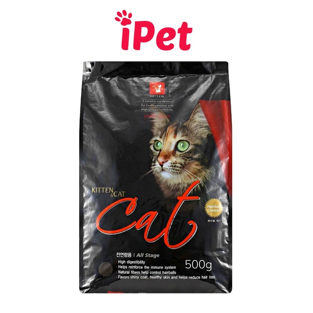 Thức Ăn Hạt Khô Cho Mèo CAT EYE 500gr CATEYES Hàn Quốc CATEYE Chính Hãng - iPet Shop