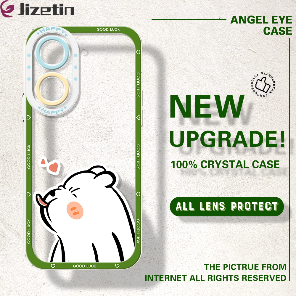 Jizetin%20for%20Redmi%20A5%204G%20Back%20Cover%20Transparent%20Chef%20White%20Bear%20Soft%20Full%20Camera%20Cover%20Protection%20Phone%20Cases%20-%20Image%202