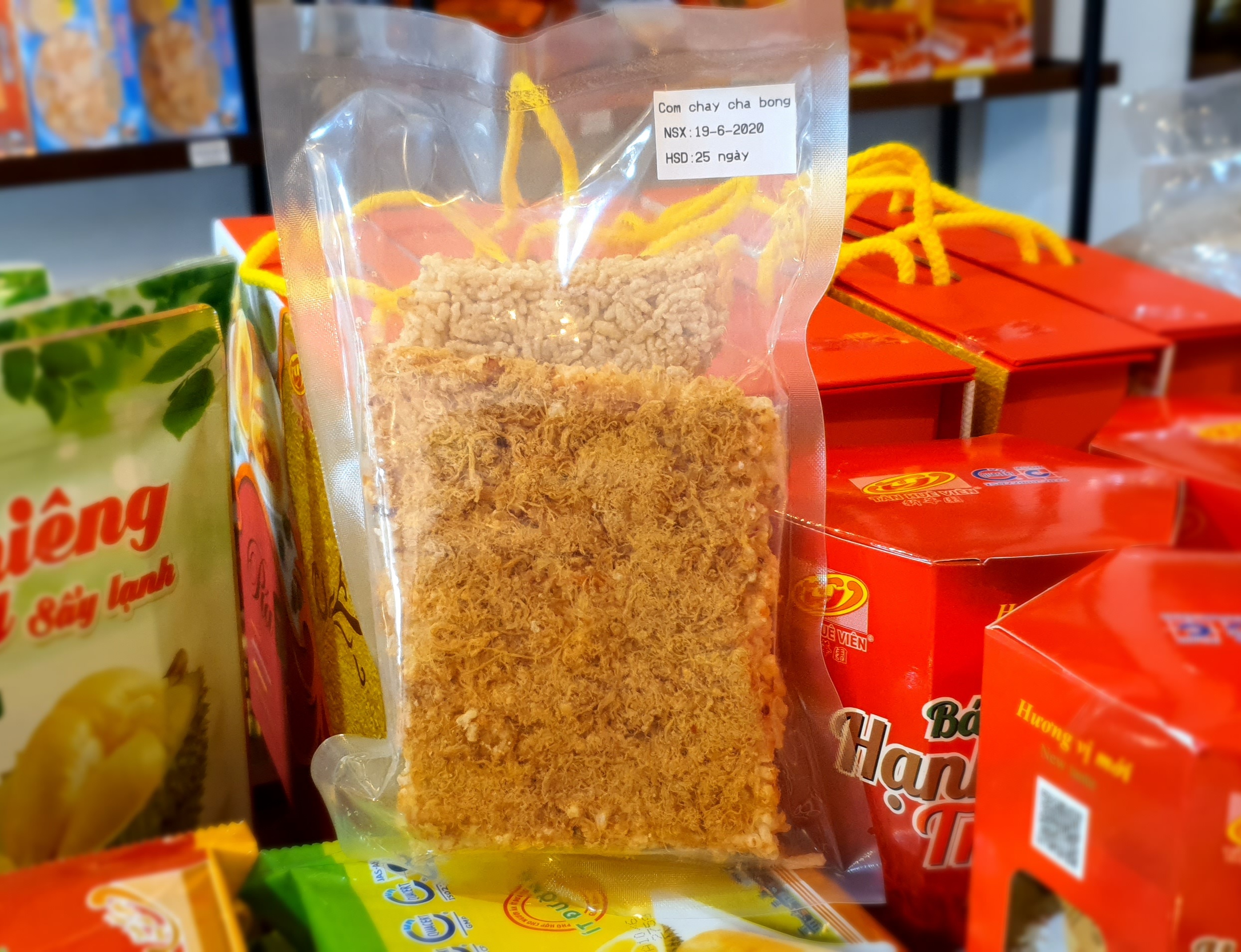 Cơm cháy siêu chà bông túi 200gram
