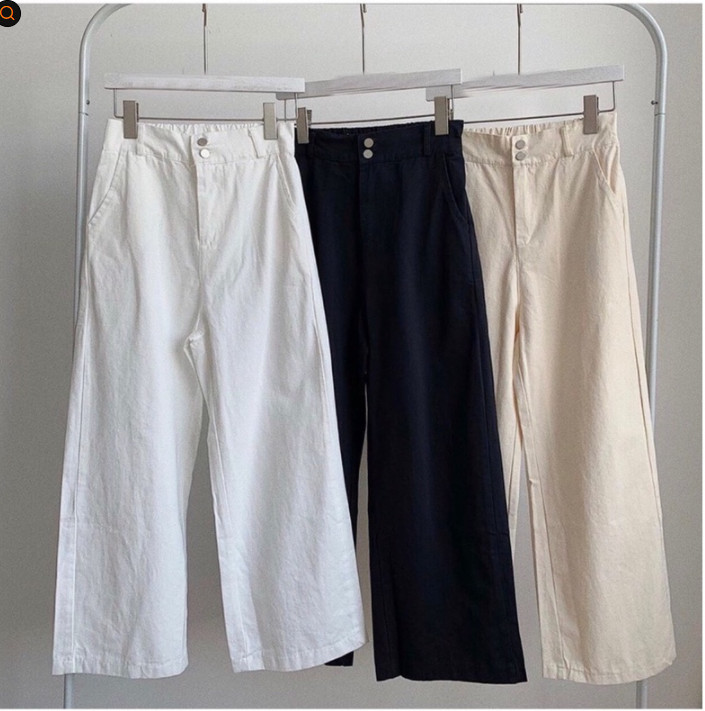 QUẦN KAKI ỐNG RỘNG HN35