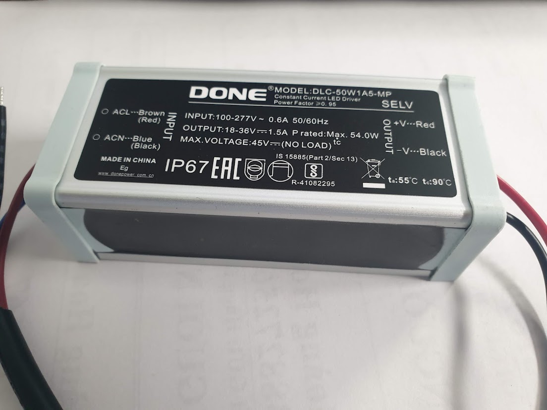 Source Done Dlc - 50W for Led Flood Lights, Street Lights (Driver) Done