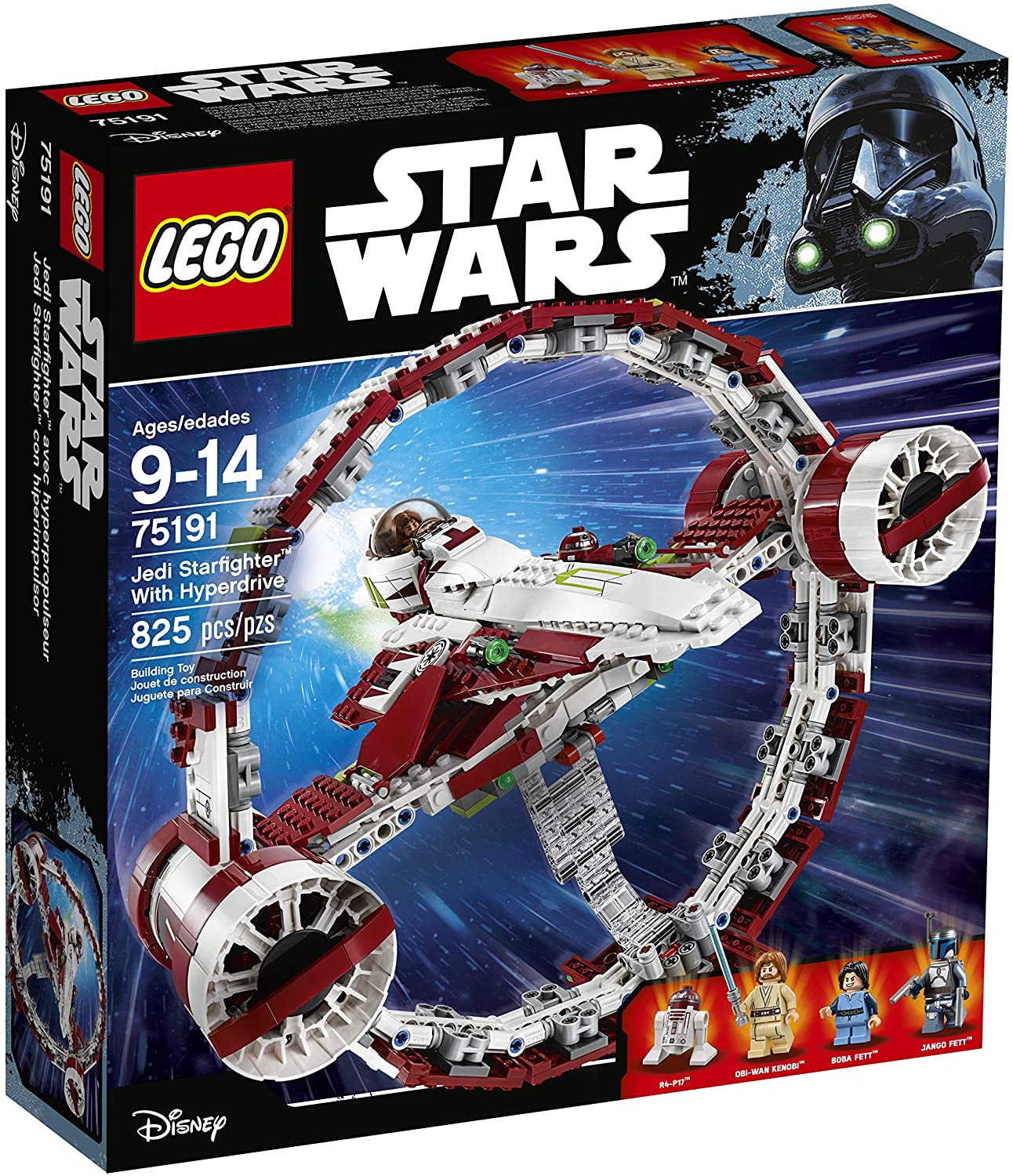 lego jedi starfighter with hyperdrive booster ring