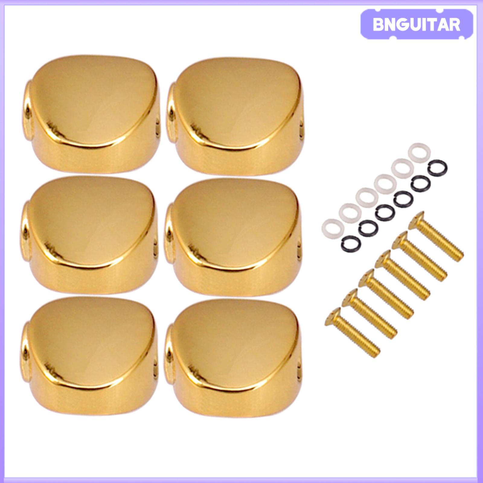 BNGUITAR 6pcs guitar tuning Pegs Buttons Caps Guitar Accessories