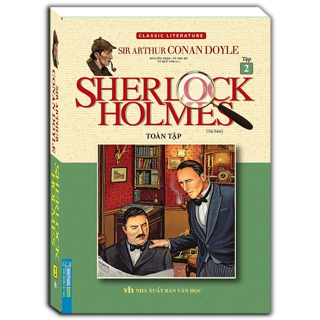 Sách - SHERLOCK HOLMES toàn tập (hộp 3 tập) - tái bản