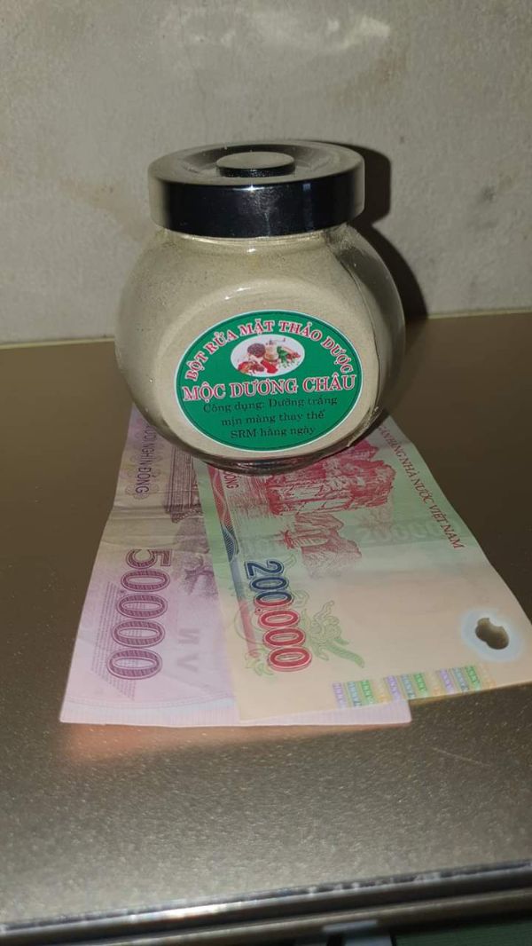 Bột rửa mặt Thảo Dược Mộc Dương Châu 150gr