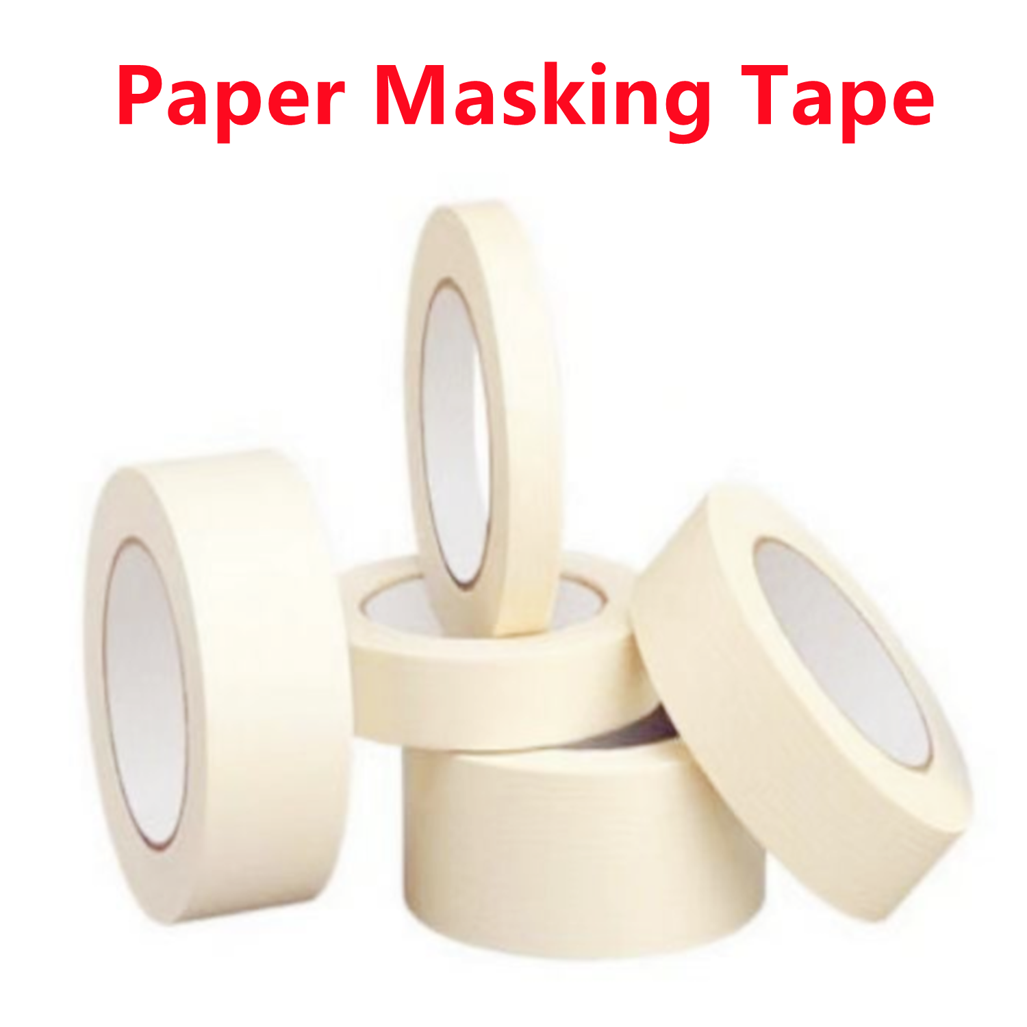 Paper Masking Tape Masking Tape 15meter 1 2 Inch 3 4 Inch 1 Inch 1 1 