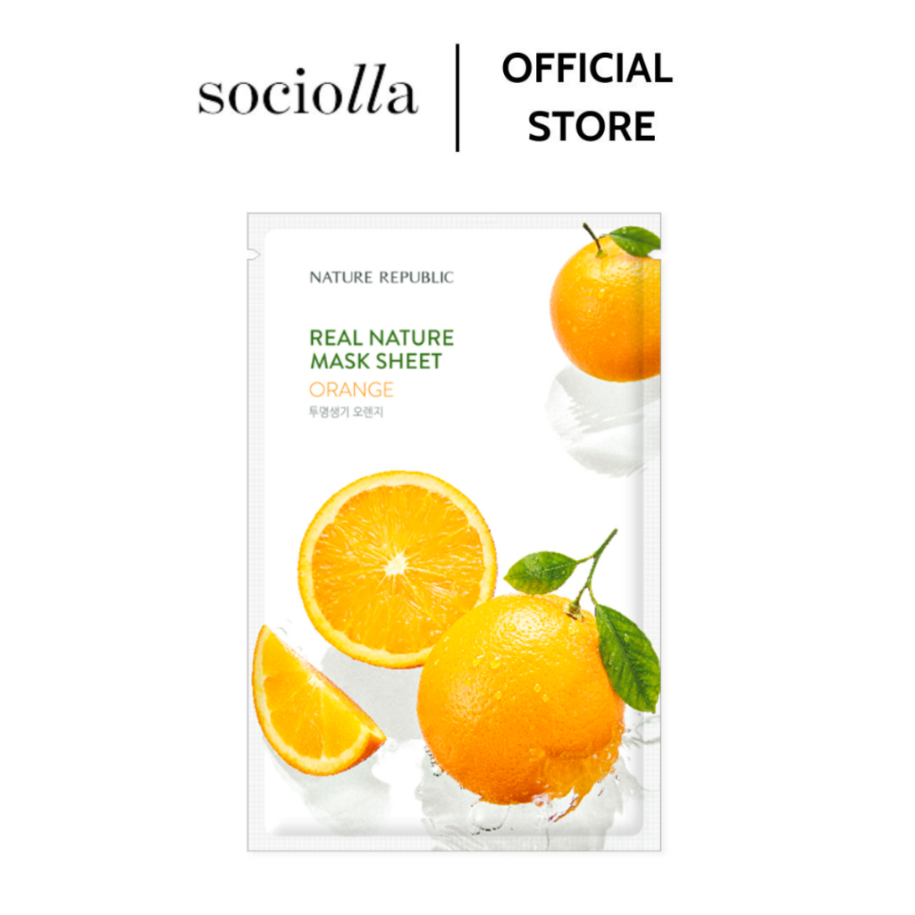 Mặt Nạ Giấy Nature Republic Real Nature Mask Sheet 23ml