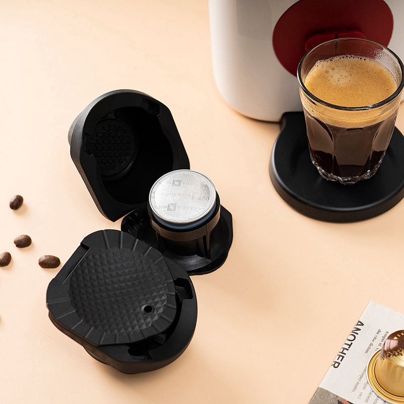 Capsule Adapter for Nespresso Capsules Convert Dolce Gusto Crema Make for  Dolce Gusto Coffee Machine Piccolo Xs Genio 2