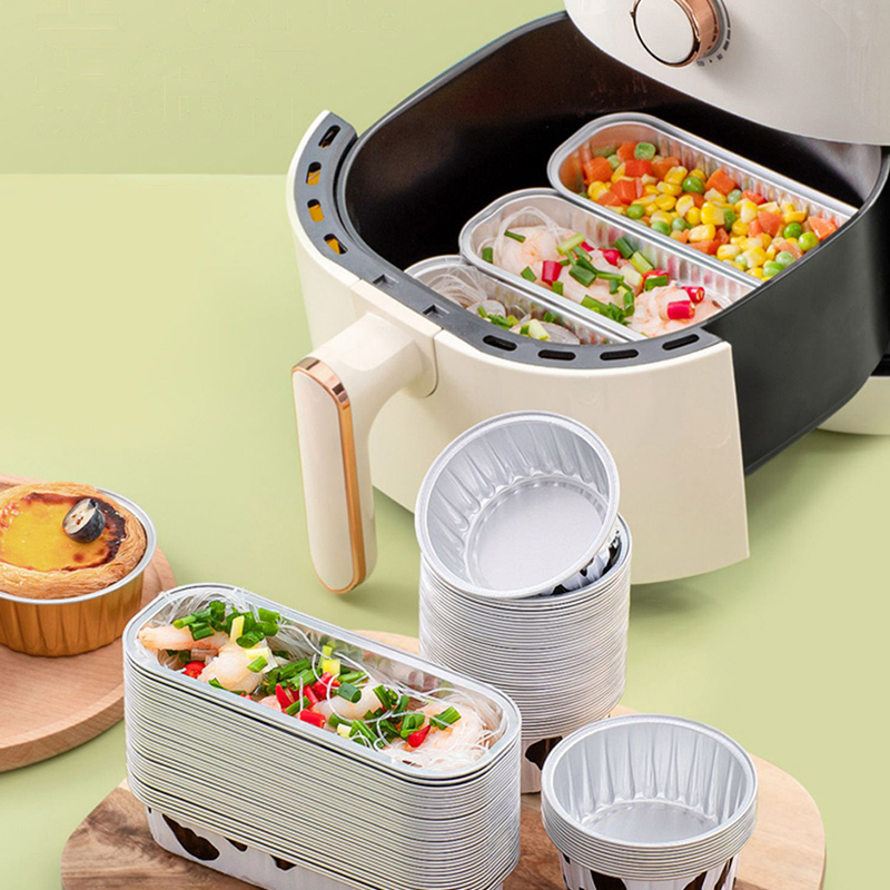 Kitchen%20accessories%2010Pcs%20Reusable%20Round%20Aluminum%20Foil%20Tin%20Cup%20Pudding%20Cake%20Mold%20Air%20Fryer%20Tinfoil%20Box%20Small%20Baking%20Tray%20Baking%20Pastry%20Tools%20XINYAN%20-%20Image%202