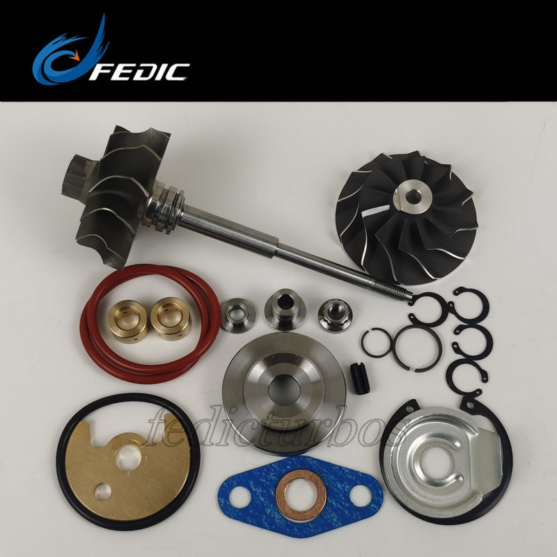 Turbo shaft and wheel + repair kit TD04 4917701510 for Mitsubishi 2.5