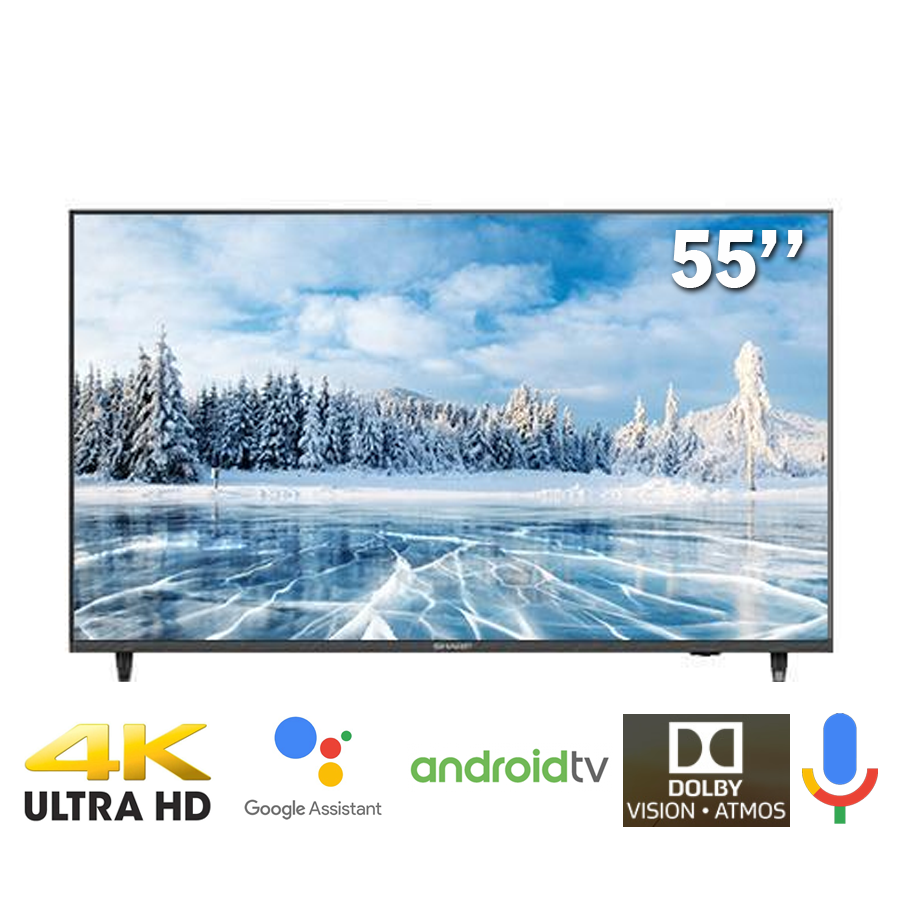 Tivi SHARP 55 inch 4K Smart Tivi 4T-C55DJ3X