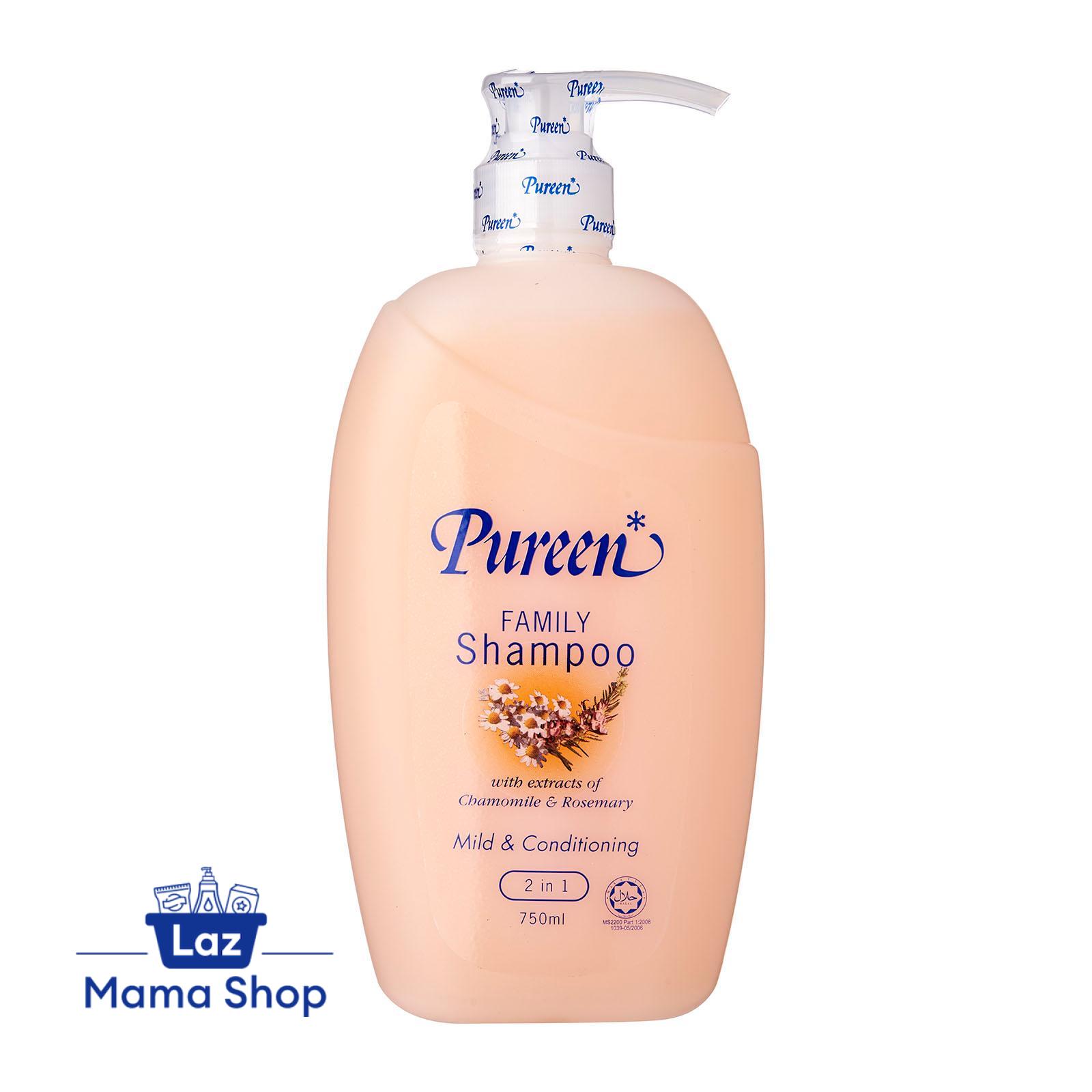 Pureen Family Shampoo With Rosemary And Chamomile Extract (Laz