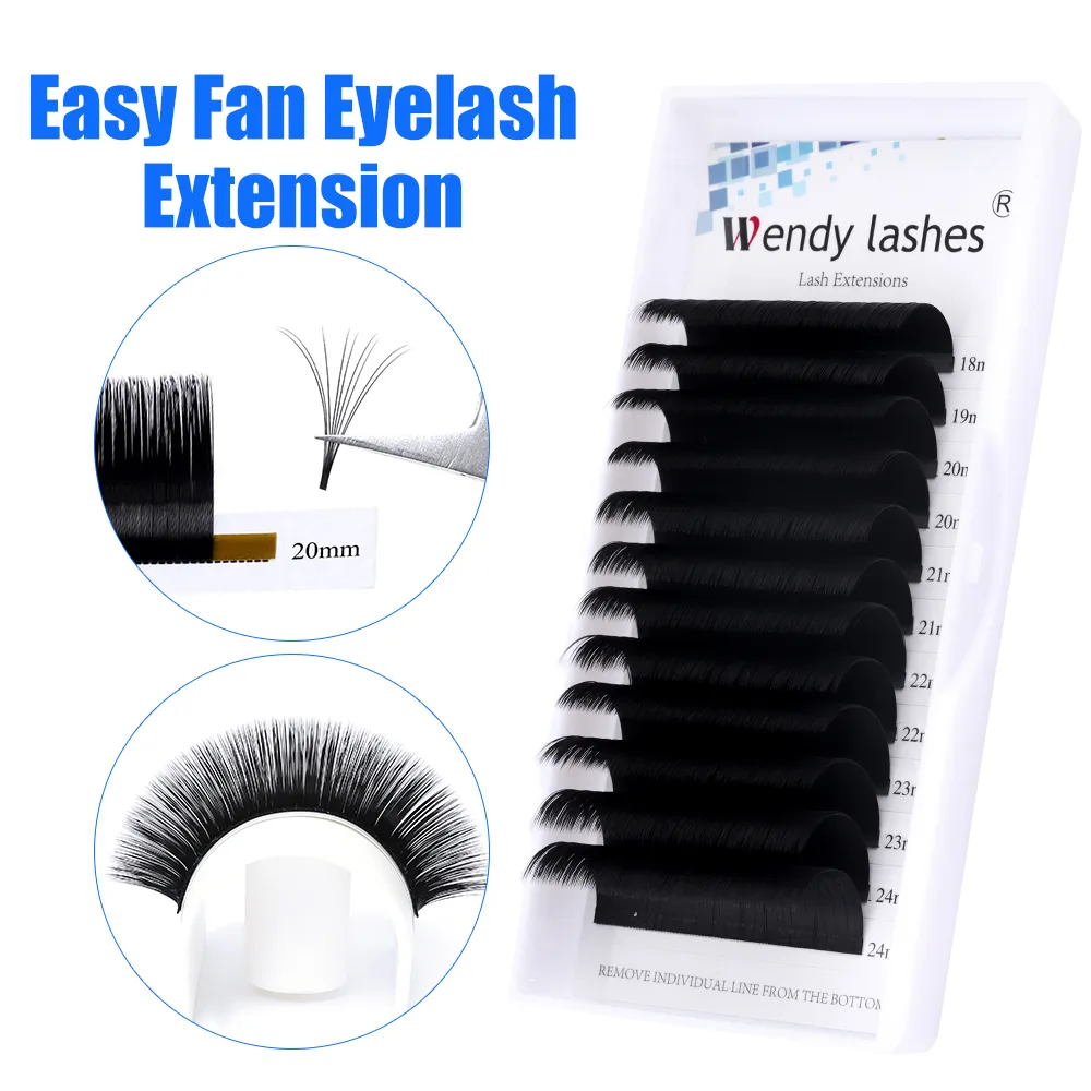 Zhitian Luxury Easy Fanning Bloom Eyelashes C/D/DD Curl Austomatic ...