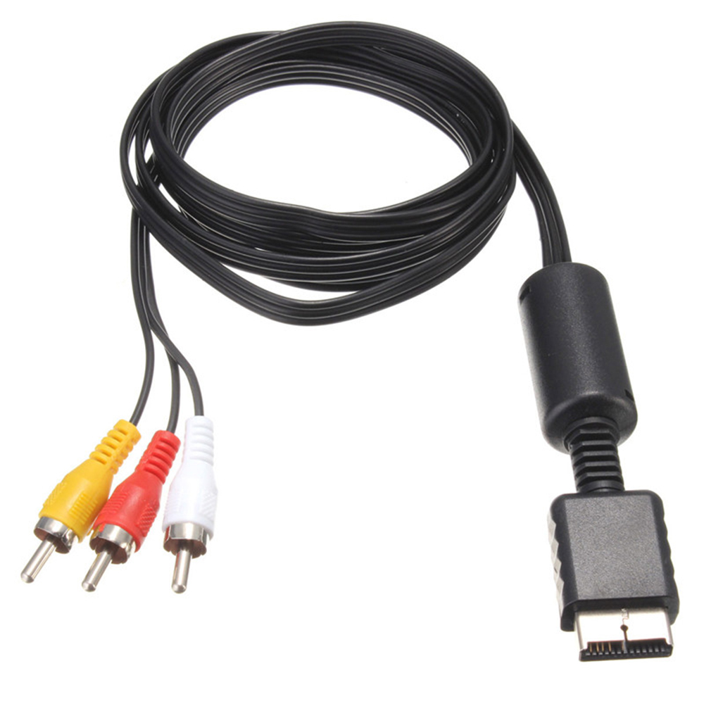 Monst playstation ps2 ps3 rca video cord ps3 console cable av cable to 3 rca tv lead