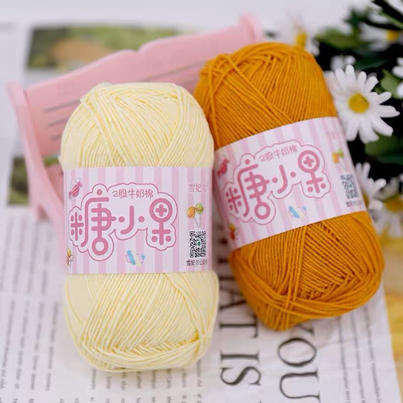 Len Baby Doll (Candy Cotton) len sợi nhỏ, mềm
