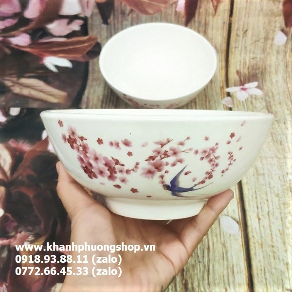 [HCM]tô sứ trắng ăn cơm - tô sứ trắng