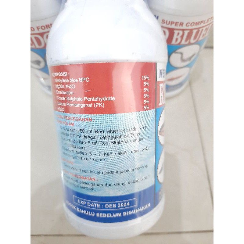 Obat ikan anti jamur RED BLUEDOX 250ML TAMASINDO