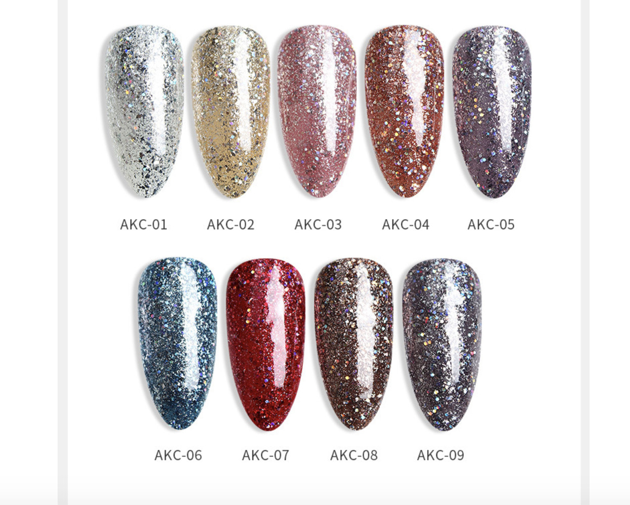 Sơn Gel AS Mã AKC 15ml Chính Hãng