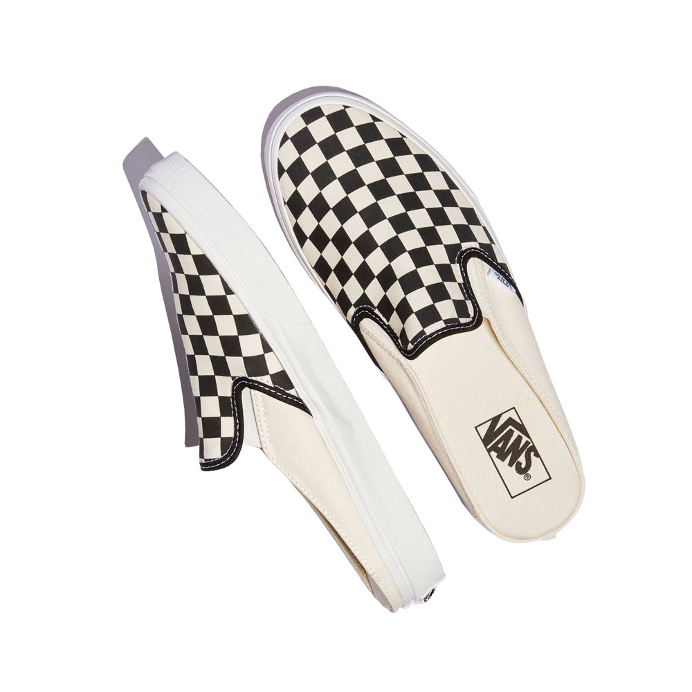 Giày Vans Classic Slip-On Mule Checkerboard VN0004KTEO1