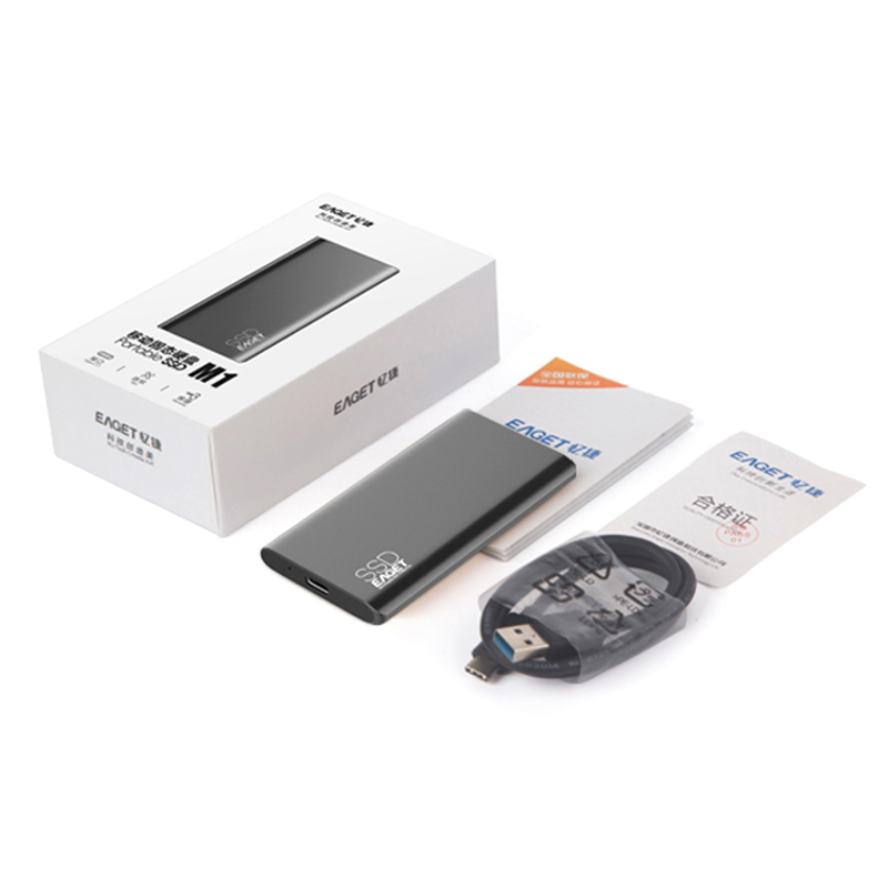 EAGET M1 High Speed Portable Ssd Sata m2 128GB 256GB 512GB 1TB External Ssd Hard Disk For Computer Notebook Samsung Hp Laptop.